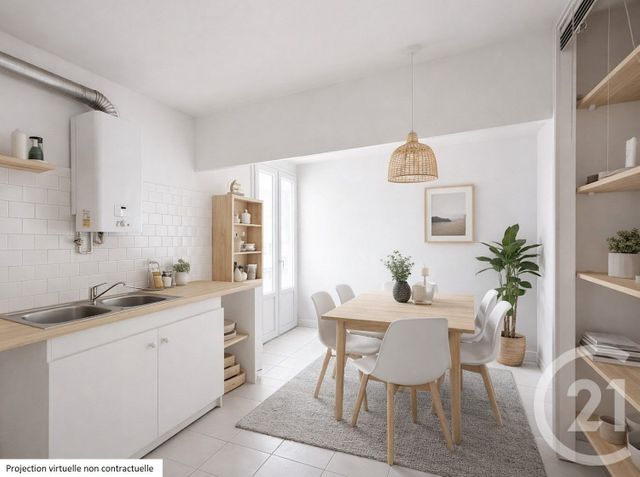Appartement T4 à vendre - 4 pièces - 66.48 m2 - BORDEAUX - 33 - AQUITAINE - Century 21 Cabinet Rollin