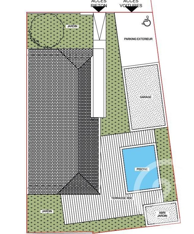 maison à vendre - 4 pièces - 103.6 m2 - MERIGNAC - 33 - AQUITAINE - Century 21 Cabinet Rollin