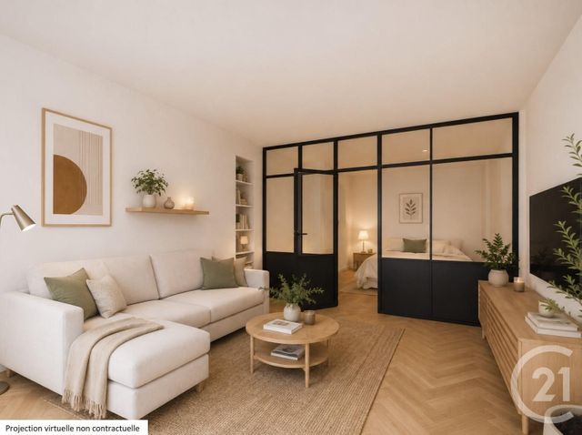Appartement Studio à vendre - 1 pièce - 36.49 m2 - BORDEAUX - 33 - AQUITAINE - Century 21 Cabinet Rollin