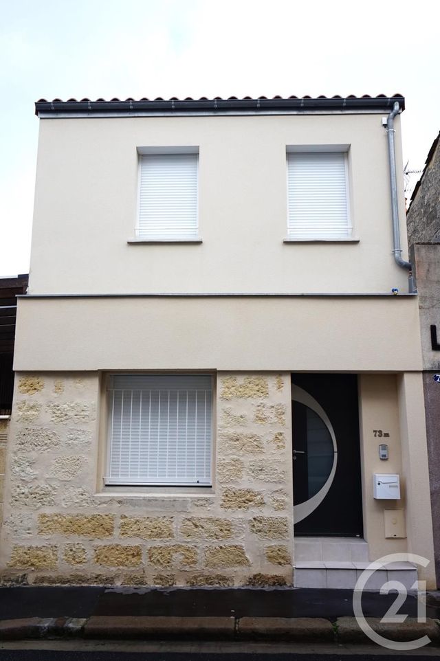maison à louer - 5 pièces - 88.41 m2 - BORDEAUX - 33 - AQUITAINE - Century 21 Cabinet Rollin